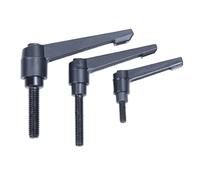 Clamping Handles, Shape Adjustable Handle Locking External Male Thread Knob Bolt Screw1piece M4 M5 M6 M8 M10(M6x12)