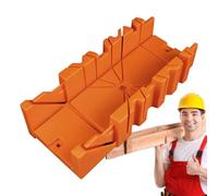 Clamping Miter Box - ABS Material | Saw Kit With Steel Backsaw | Angle Adjustable Manual Cutting Guide For Precise Wood Cutting Carving Carving Carving Carpentry Projects Carpentry Carpenter