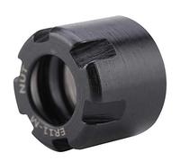 Clamping Nut, Collet Clamping Nut, 1PCS ER11 Type Collet Clamping Nut Chuck Holder Clamping Bit(Black-3)
