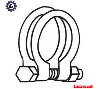 CLAMPING PIECE EXHAUST SYSTEM 250-454 FORCLAMPING PIECE EXHAUST SYSTEM 250-454 F