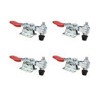 Clamping Tool Toggle Clamp Antislip Red Horizontal Clamp for Efficient Woodworking and Craft Projects Toggle