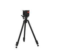Clamping Tripod with Durable Aluminum Frame, Lightweight, Stable Design, Bubble Level, Adjustable Legs, and Hands-Free Operation for Hunting, Shooting, and Outdoors