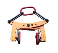 Clamps,Heavy-Duty Stone Lifting Clamps 280kg, Adjustable Marble & Granite Lifting Tool, X-Shaped Slab Fixture, 6-24cm Opening, Ideal for Stone Handling (Sizes: 6-8-10 in)