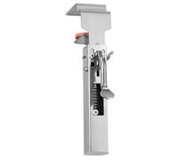 Clamps of the drawer front entry systems - fixing brackets, precise alignment, robust stainless steel drawer clamps, removable fixed installation aids, comfortable cabinet repair tools, ideal