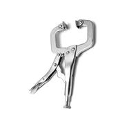 Clamps Quick Grip, 6 inch/ 9 inch C Clamp Weld Clip Woodwork Tenon Locator Grip Lock Jaw Swivel Pad Wood Fix Plier Pincer Work(6 Inch)