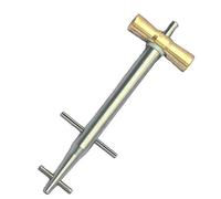 Clamptite CLT01L 5 1/4 inch Stainless Steel Tool w/ Aluminum Bronze T-Bar Nut Lanyard Extension