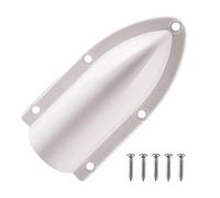 Clamshell Vent Boat Marine - Rounded Smooth Edges Protective Deflector, Boat Yacht Marine Wire Vent Airflow Guard, 4cm Transom Rigging Hull Wire protectionConduit | Hardware Fitting for Shipwrights