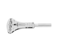 CLAMSK Watch Back Case Opener Remover Tool Stainless Steel Adjustable Jaw Wristwatch Repair Kit for Battery Replacement Screw Off Snap Off Watchmaker Tool Professional Silver