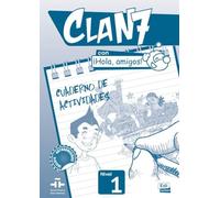 Clan 7 con ¡Hola, amigos! 1: Cuaderno de actividades / Arbeitsbuch + Stickerbogen