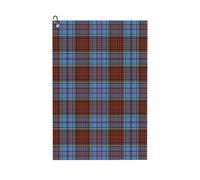 (Clan Anderson Tartan _6879) Golf Towel Funny Printed Cristmas Gift for Men Women Husband Dad Mom Birthday Golfers Fan
