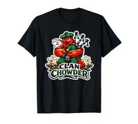 Clan Chowder Lobster Boston Scotland T-Shirt