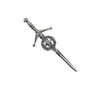 Clan Crest Broadsword Kilt Pin - Cameron