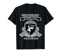 Clan Davidson Scottish Kilt Sword Crest Highland T-Shirt