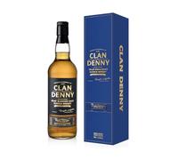 Clan Denny Islay Single Malt Scotch Whisky - Peated Smoky Islay Whisky, Small Batch, Smooth Citrus & Sweet Peat, Independent Bottler, Gift Carton, 40% ABV (70cl)
