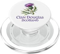 Clan Douglas Scotland Watercolor Thistle PopSockets PopGrip for MagSafe