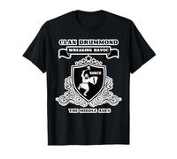 Clan Drummond Scottish Kilt Sword Crest Highland T-Shirt
