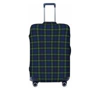 Clan Gordon Tartan Plaid Luggage Cover, Washable Suitcase Cover - Travel Fashion Elastic Suitcase Protector Medium