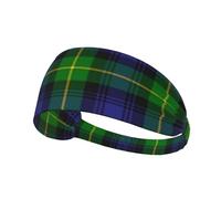 Clan Gordon Tartan Tartan Rotated Workout Headbands Non Slip Elastic Sweatbands for Men and Women