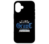 Clan Grant - Mischief and Mayhem Since The Middle Ages Case for iPhone 16