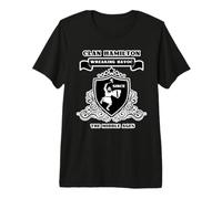 Clan Hamilton Scottish Kilt Sword Crest Highland Premium T-Shirt