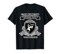 Clan Hamilton Scottish Kilt Sword Crest Highland T-Shirt