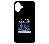 Clan Hope - Mischief and Mayhem Since The Middle Ages Case for iPhone 16 Plus