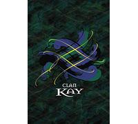 Clan Kay Family History Research Journal: Record your Ancestry and Genealogy findings in this Scottish Clans and Tartans Notebook (Tangled Tartan)