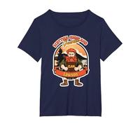 Clan Lawson Games Scottish Name Kilt Clansman T-Shirt, Women's Plus, Navy Blue, 1X