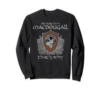Clan MacDougall crest tartan celtic last name vinatge Sweatshirt