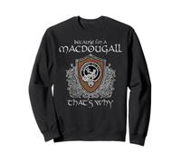 Clan MacDougall crest tartan celtic last name vinatge Sweatshirt