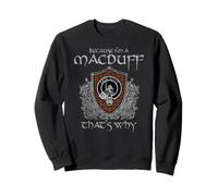 Clan MacDuff crest tartan celtic last name vinatge Sweatshirt