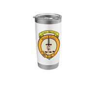 Clan Mackay Scottish Crest Stainless Steel Insulated Tumbler