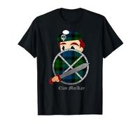 Clan Mackay surname last name Scottish Tartan crest T-Shirt