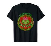 Clan MacNab Scottish Tartan Celtic Thistle T-Shirt
