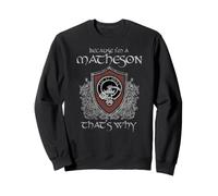 Clan Matheson crest tartan celtic last name vinatge Sweatshirt