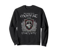 Clan Moffat crest tartan celtic last name vinatge Sweatshirt