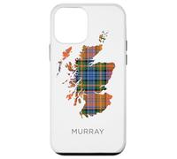 Clan Murray Tartan, Scotland Map, Murray Family Case for iPhone 12 mini