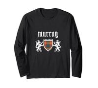 Clan Murray Tartan, Scottish Plaid, Murray Family Long Sleeve T-Shirt
