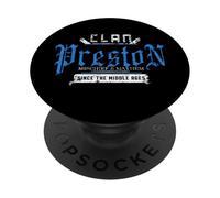 Clan Preston Mischief and Mayhem Since The Middle Ages PopSockets Adhesive PopGrip