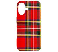 Clan Stewart Royal Red Scottish Tartan Family Plaid Case for iPhone 17