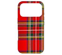 Clan Stewart Royal Red Scottish Tartan Family Plaid Case for iPhone 17 Pro