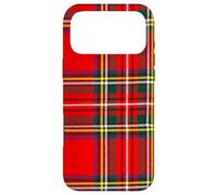 Clan Stewart Royal Red Scottish Tartan Family Plaid Case for iPhone 17 Pro Max
