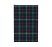 (Clan Sutherland Tartan_5568) Golf Towel Funny Printed Cristmas Gift for Men Women Husband Dad Mom Birthday Golfers Fan