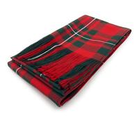 Clan Tartan Sashes, Womens, Girls Tartan Fringed Sash, Scottish Highland Dance, Wedding, Party, Fancy Dress 28cm x 228cm (Macgregor)