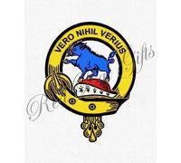 Clan Weir Scottish A4 Sign Ltd Ed Drawing