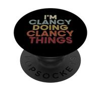 Clancy Name Clancy Personalized Name First Given PopSockets Adhesive PopGrip