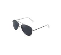 CLANDESTINE - Sunglasses A10 Silver Blue Grey - HD Nylon Lenses and Stainless Steel Frame - Sunglasses for Men and Women - Smart Vision Technology - More Sharpness and Less Glare