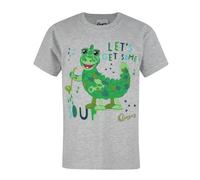 Clangers Boys Grey Soup Dragon Short Sleeved T-Shirt - 7-8 Years