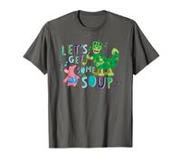 Clangers Soup Dragon Let's Get Some Soup Retro T-Shirt