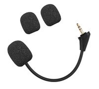 CLANMOU Game Mic Replacement for Kingston HyperX Cloud Alpha Gaming Headset, 3.5mm Detachable Noise Cancelling Headphone Microphone Boom